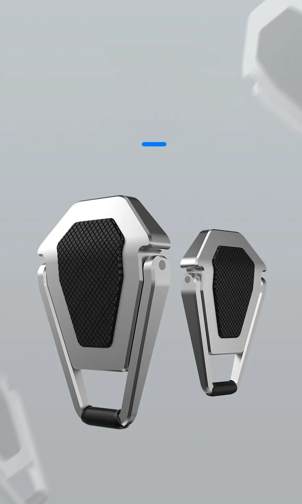Metal foldable cooling bracket for tablet and notebook, zinc alloy, black and silver