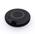 Black universal infrared remote control for voice assistant systems with USB cable
