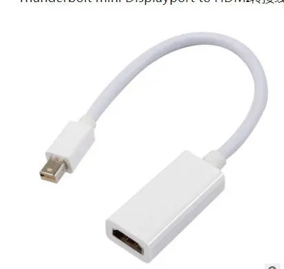 24.5 cm Mini DisplayPort to HDMI adapter cable for Mac computers with 1080p support