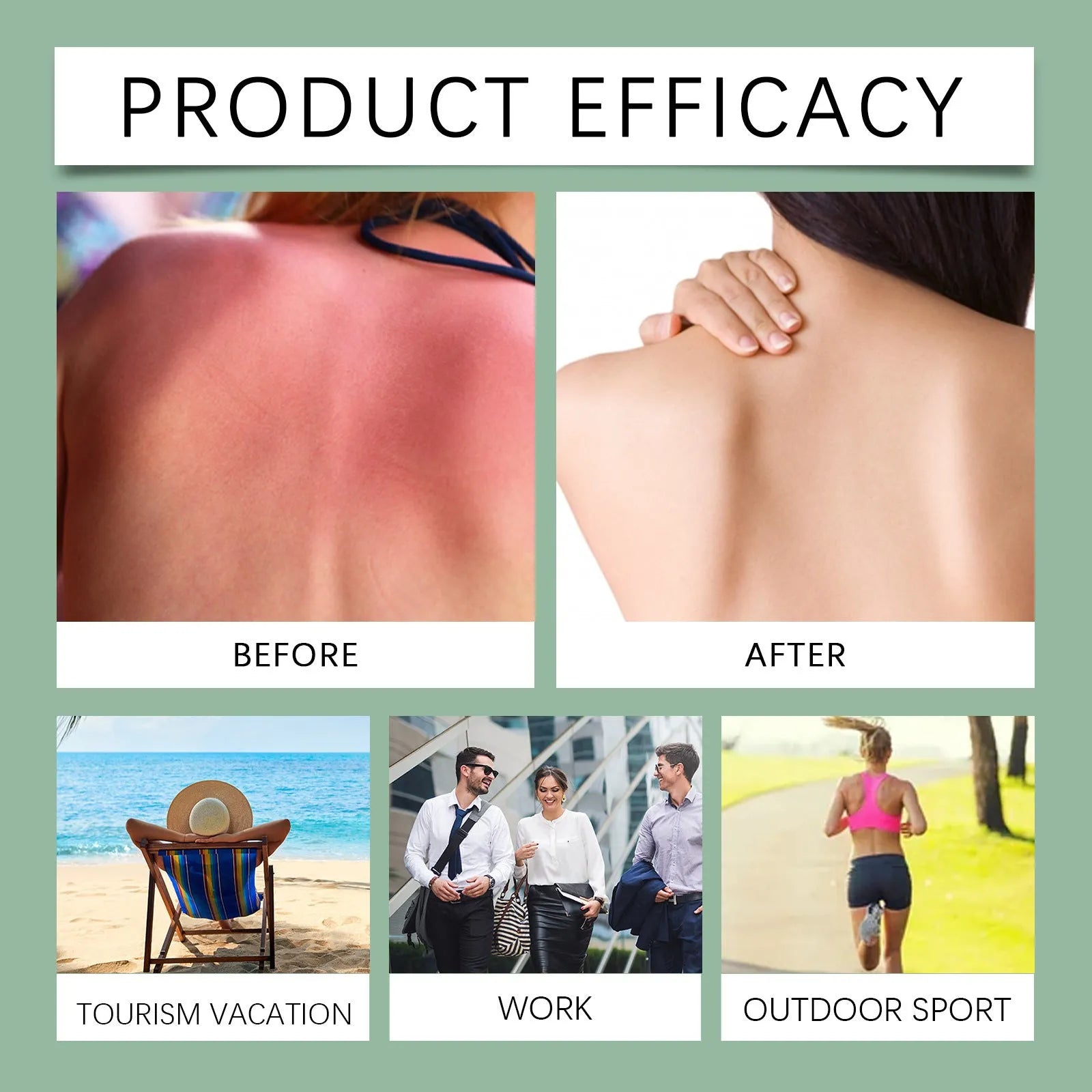 SPF 50+ PA++++ protective sunscreen cream tube 60g for face and body summer protection
