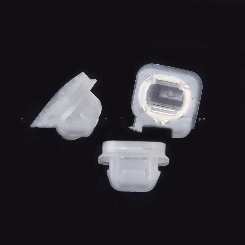 100 plastic peach wood coloured seat buckle fastener clips for BMW E39 and E38 models.