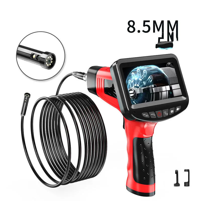 8.5mm diameter dual-lens endoscope inspection camera with choice of cable lengths.