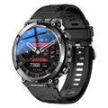 Sports smartwatch with dual cameras, touch screen display, heart rate monitoring and NFC functions