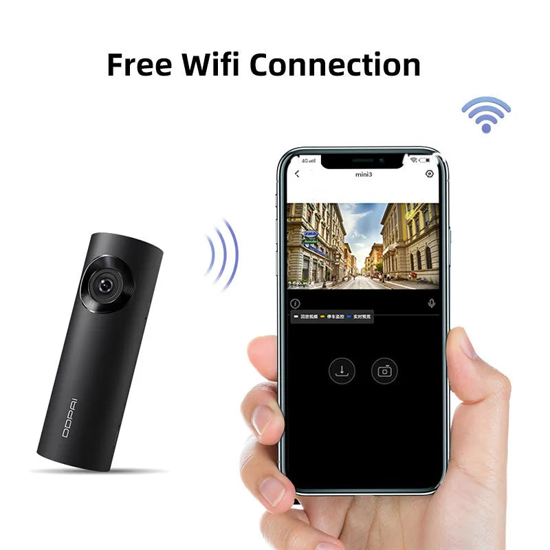 LX/TXL driving recorder, Minione, 32G, with 1600P H.264 video, 5MP CMOS sensor, 140° diagonal, built-in Wi-Fi