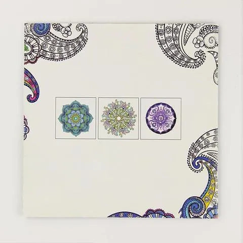 DIY colouring book with blank pages for drawing and colouring, paperback activity book for adults and children