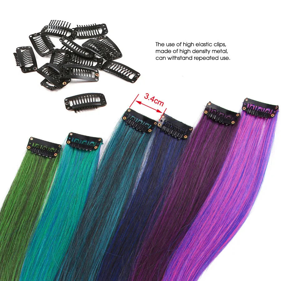 18 inch wig hair extension in multiple colour style options for length and volume enhancement