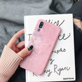 Black painted PC back cover case for Huawei P20 Pro smartphone.