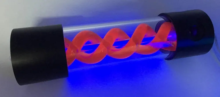T-virus style water cooling reservoir tank with 155mm length and 50mm diameter