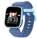Blue H39T smart children's watch with a sporty TPU strap and a 1.4-inch screen displayed on a wrist.