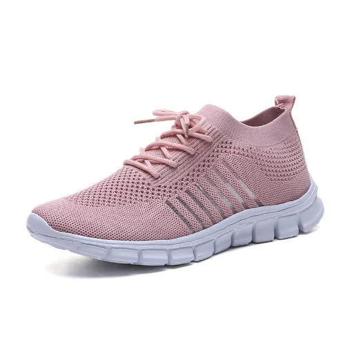 Women's high-cut lace-up platform sneaker in a choice of seven colours on a rubber sole.
