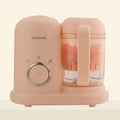 Green or pink baby food processor and steamer blender with 10 litre capacity