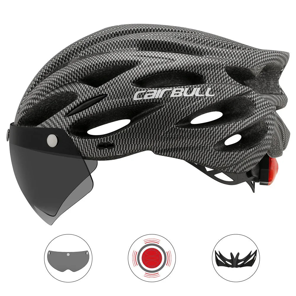 Bicycle helmet hard hat with PC shell and EPS liner, M L 55-61cm, adult use