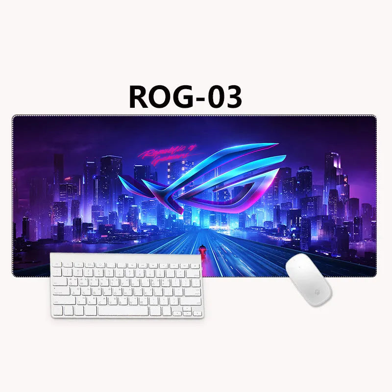 Country Edge keyboard pad 800mm x 300mm x 1.5mm, natural rubber and Jiaji cloth, ROG style