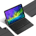 Magnetic keyboard cover for iPad Pro 11 and 12.9 inch with touch Bluetooth keyboard in black