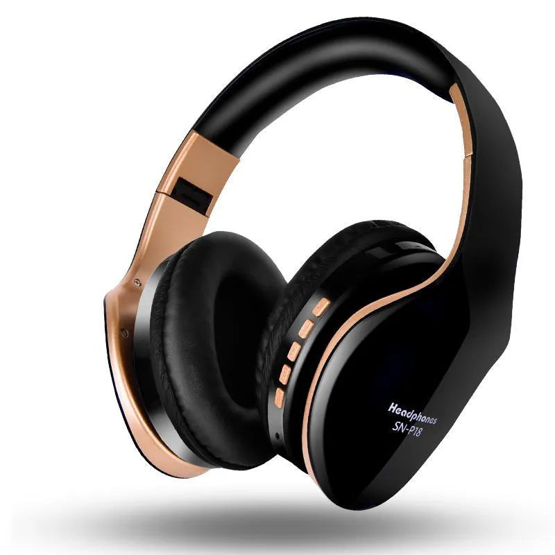 HobbyLane Bluetooth wireless headset with over-ear design and built-in microphone