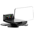 Black ABS car HUD projector with digital display for windscreen speed projection