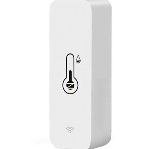 Compact WiFi Zigbee temperature humidity sensor with ABS plastic housing
