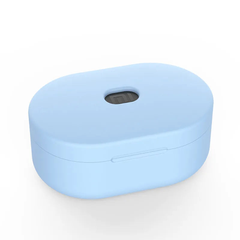 Silicone protective back cover for Bluetooth headset in eight solid colours, 64 by 42 by 30 mm