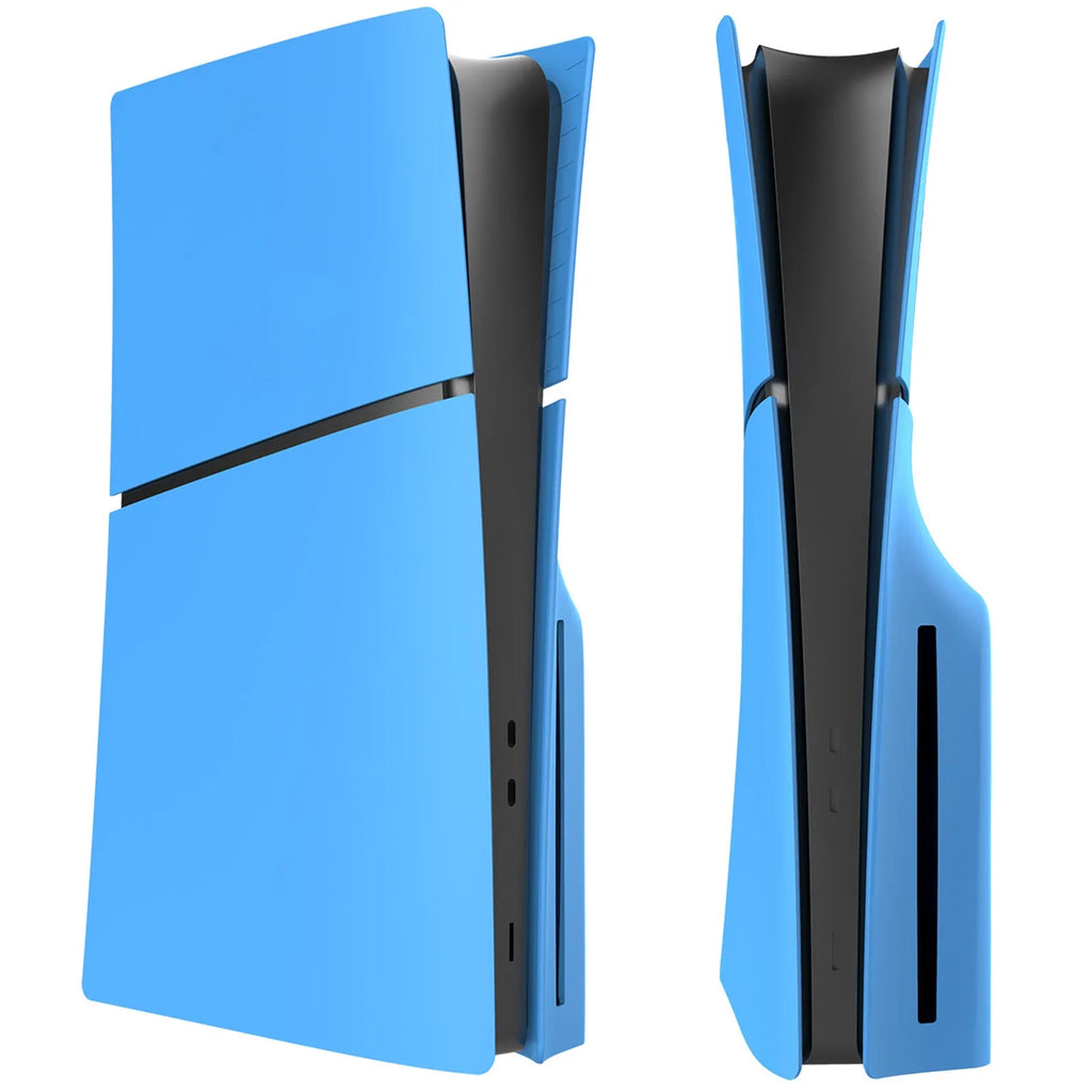 PS5 Slim replacement protective shell in ABS plastic with dimensions 25x24x6.5cm
