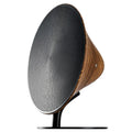 M23 wooden subwoofer Bluetooth speaker in Black with USB port and fabric grille