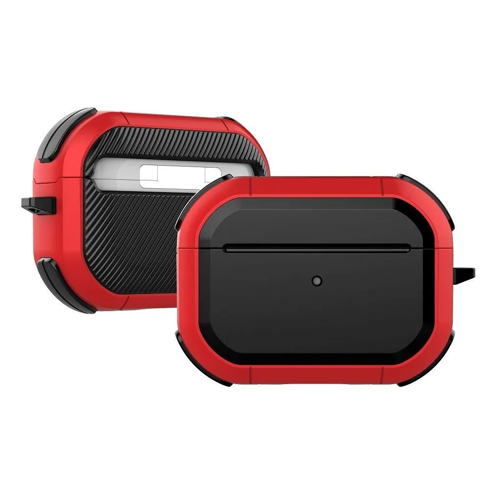 TPU and PC protective shell for Apple AirPods 1, 2, and Pro cases in multiple colour options