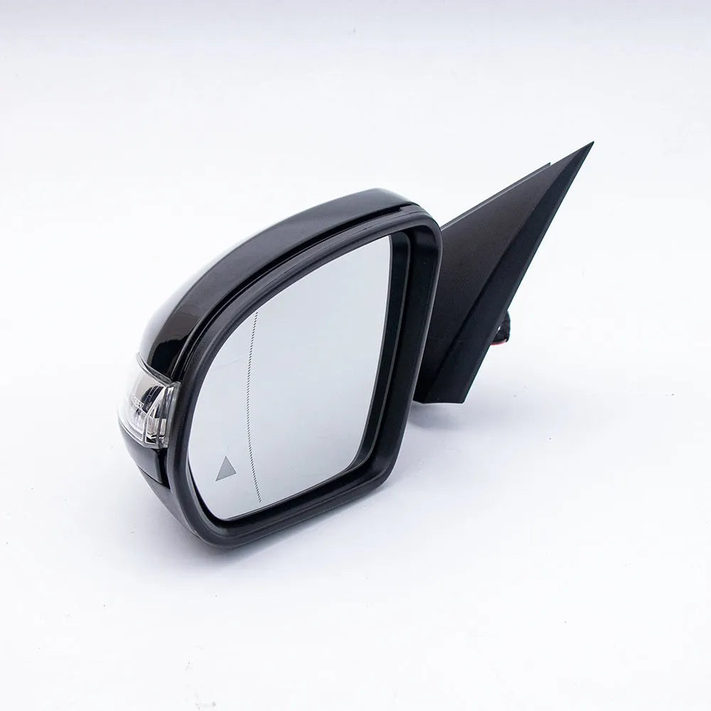 Mercedes-Benz C-Class W205 rearview mirror assembly replacement part with ABS shell