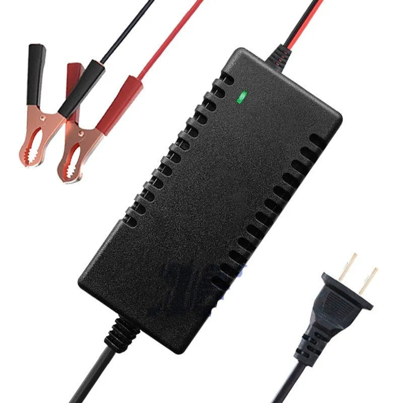 12V 3A lead acid battery charger for motorcycle car and EV applications with 100-240V input