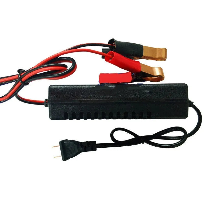 12V 3A lead acid battery charger for motorcycle car and EV applications with 100-240V input