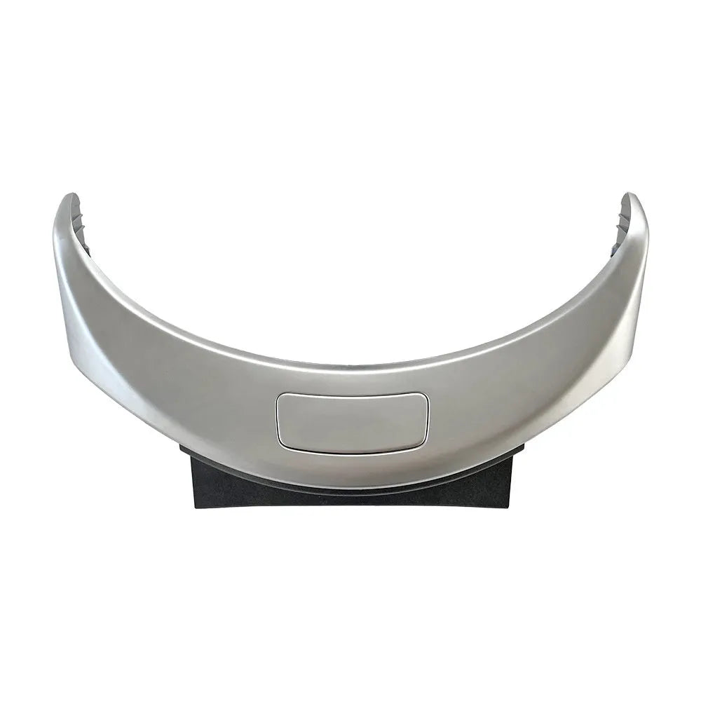 Mercedes-Benz C-Class and GLC armrest box button electroplating panel in silver electroplated finish
