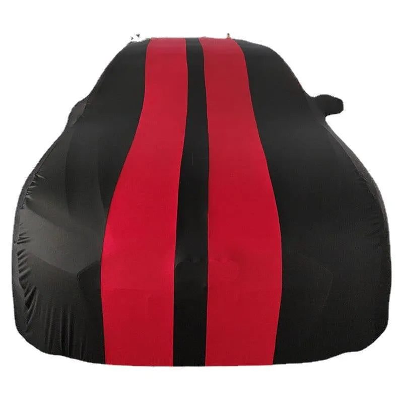Elastic car cover for Ford Mustang in one of six colour options