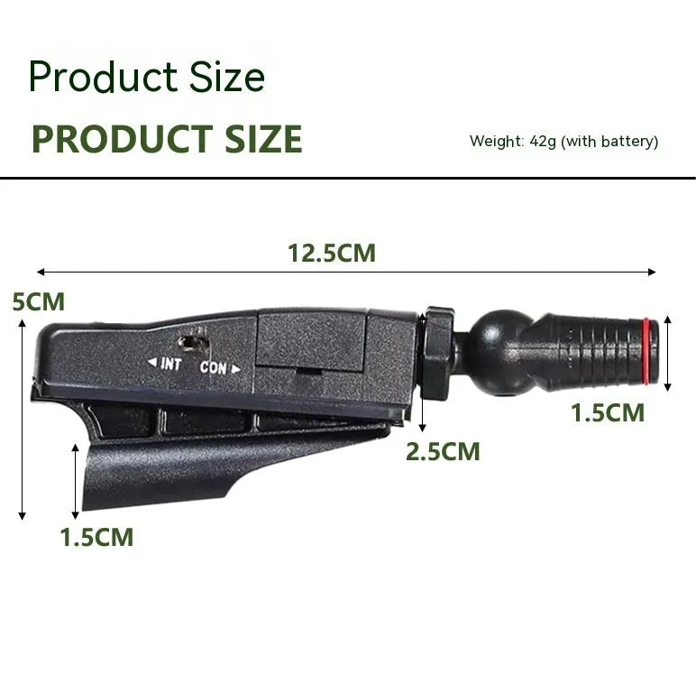Golf putter laser aiming instrument accessory with style options for putting alignment practice