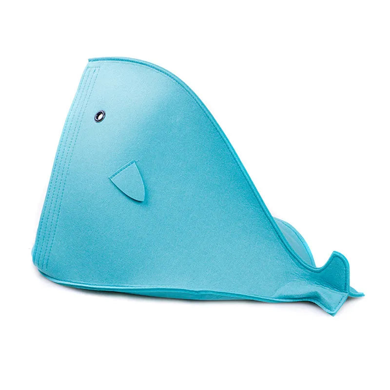 Foldable felt pet nest 40x40x50cm in grey colour with removable cover