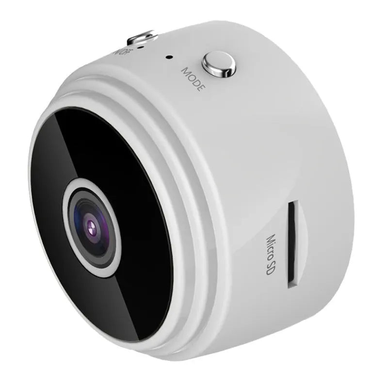 A9 camera WiFi smart sports HD DV night vision camera in black with rotating bracket