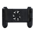 Black cooling Bluetooth game controller for Apple iPhone with 10-hour battery and 157x110x40mm dimensions