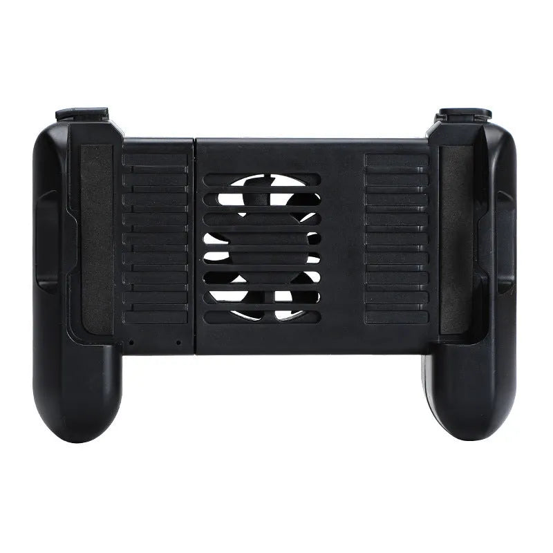 Black cooling Bluetooth game controller for Apple iPhone with 10-hour battery and 157x110x40mm dimensions