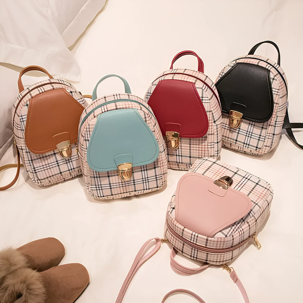 A one shoulder diagonal phone bag in PU material, shown in one of five colour options.