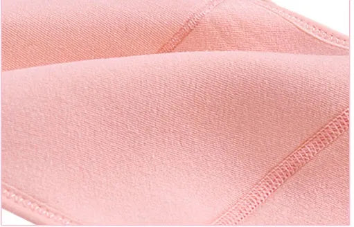 Cotton maternity support belt in pink, pre-pregnancy stomach lift, L 155cm length