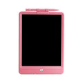 Children's 8.5 inch LCD handwriting board in blue with stylus, on a white background