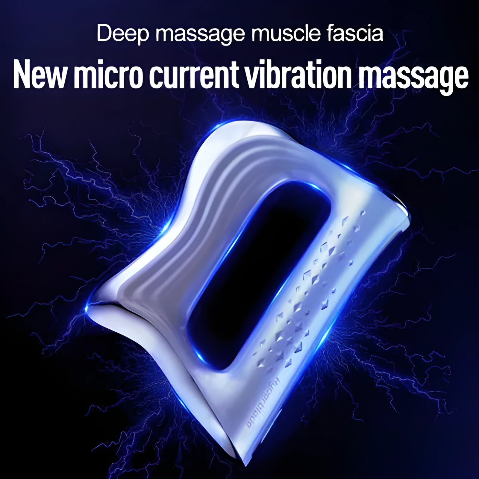 Rectangle natural resin muscle scraping massager board on a plain background.