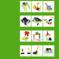 DIY puzzle assembling building blocks set for science experiment teaching aids