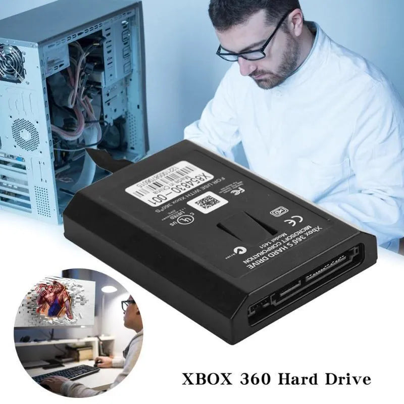 Xbox 360 120GB internal hard drive for Xbox 360 E and Slim consoles