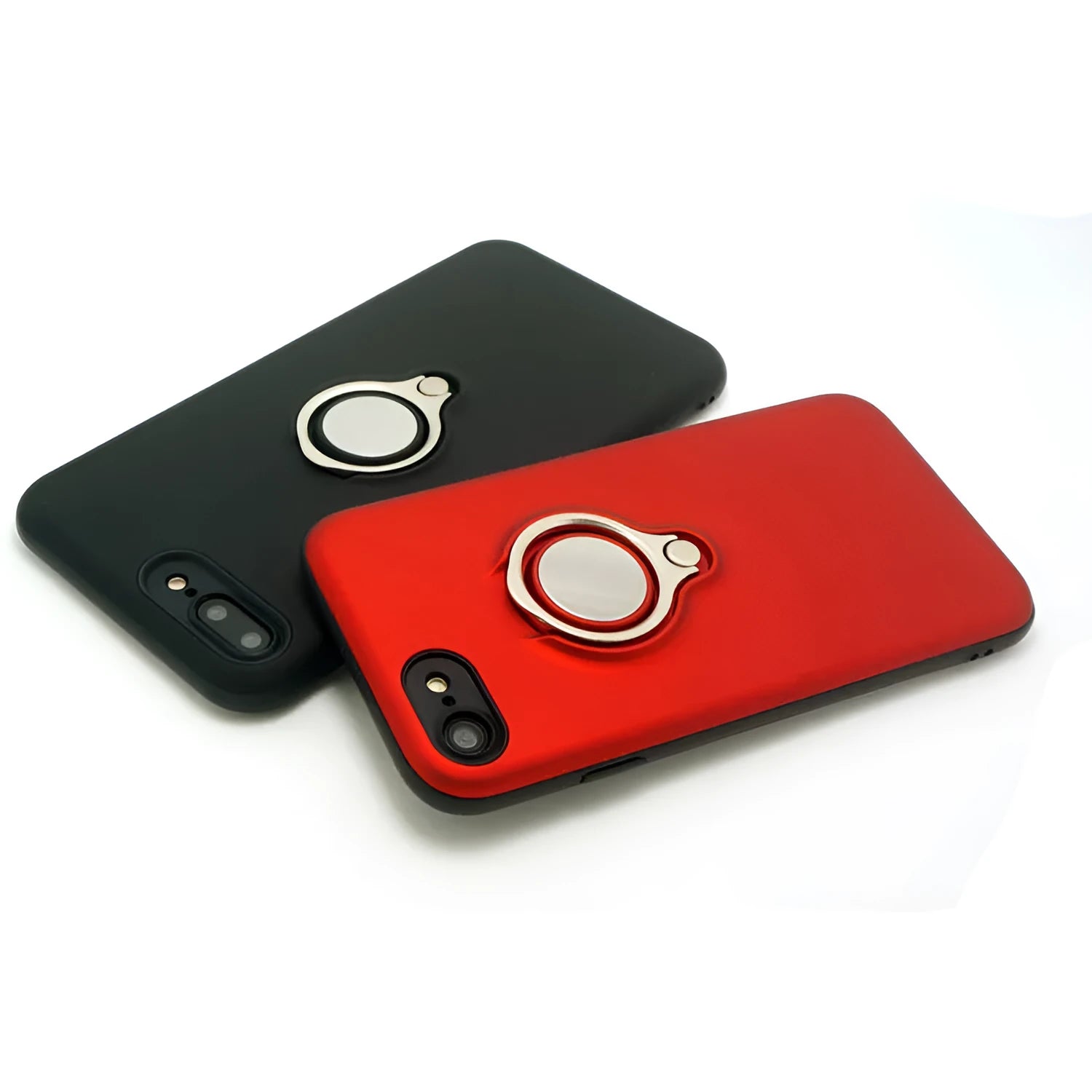 Magnetic back cover case for iPhone in various colours, showing compatibility with iPhone 6 to Xs Max models.