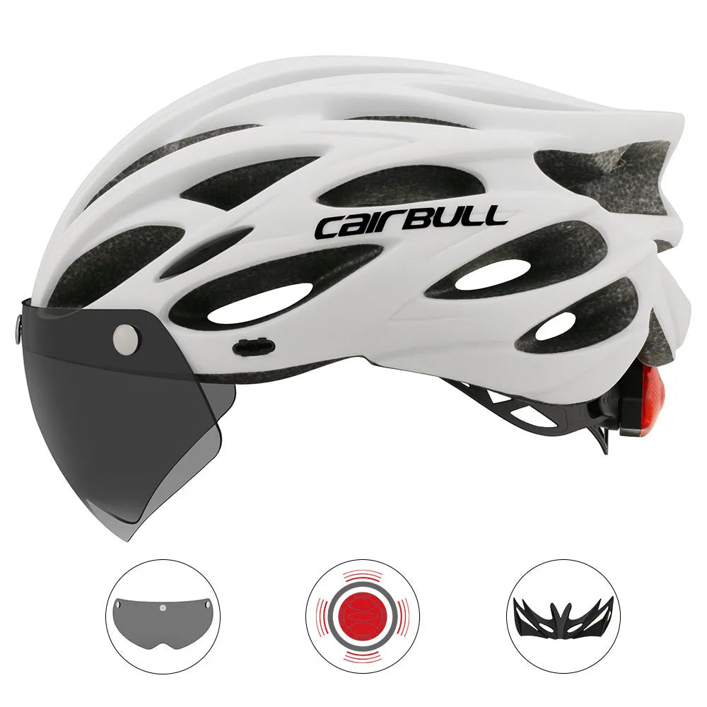 Bicycle helmet hard hat with PC shell and EPS liner, M L 55-61cm, adult use