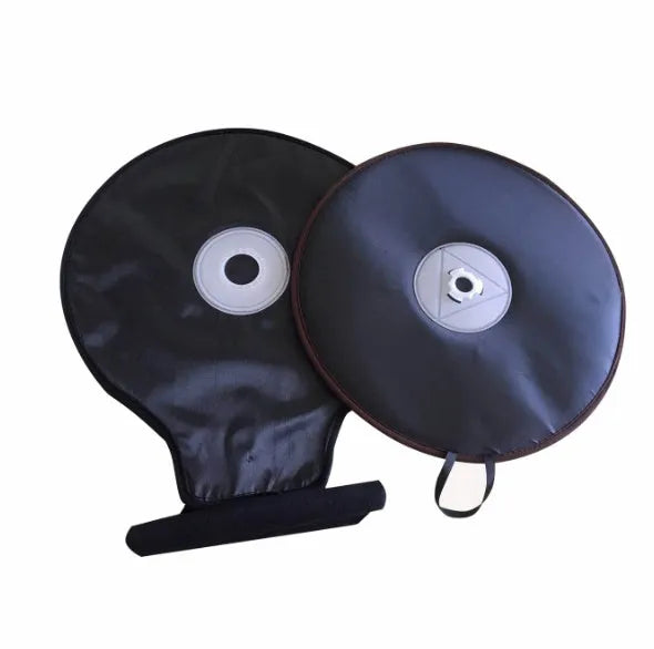 360 degree rotation seat cushion, 40cm round swivel mobility aid with non-slip backing in red, black, grey, wine red, coffee or beige