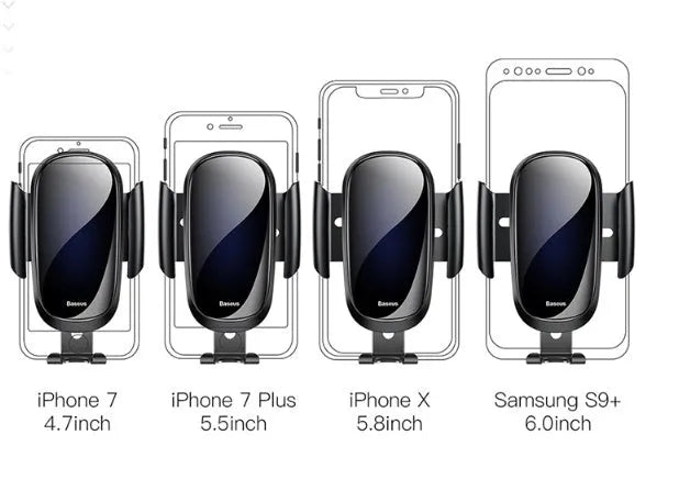 Universal smart car bracket mounting smartphone with adjustable viewing angles