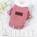 Grey lambswool dog vest with fleece lining for autumn winter warmth