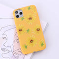 TPU mobile phone back cover case for iPhone in a selection of painted colours.
