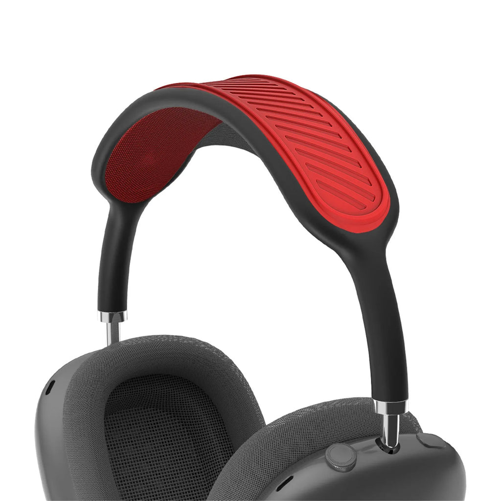 Silicone headphone cover for AirPods Max beam in black, blue, red, orange and luminous green