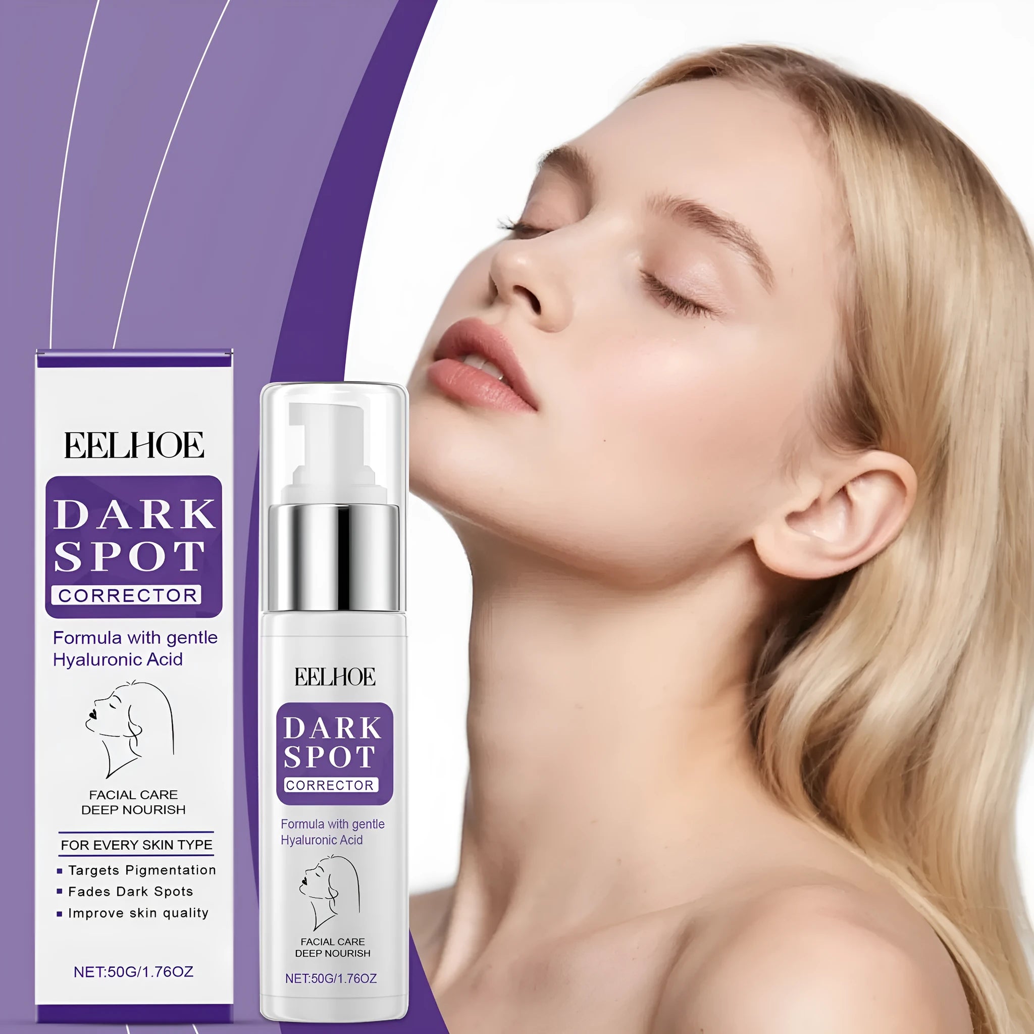 50g jar of daily moisturising cream for balancing skin hydration and minimising pores