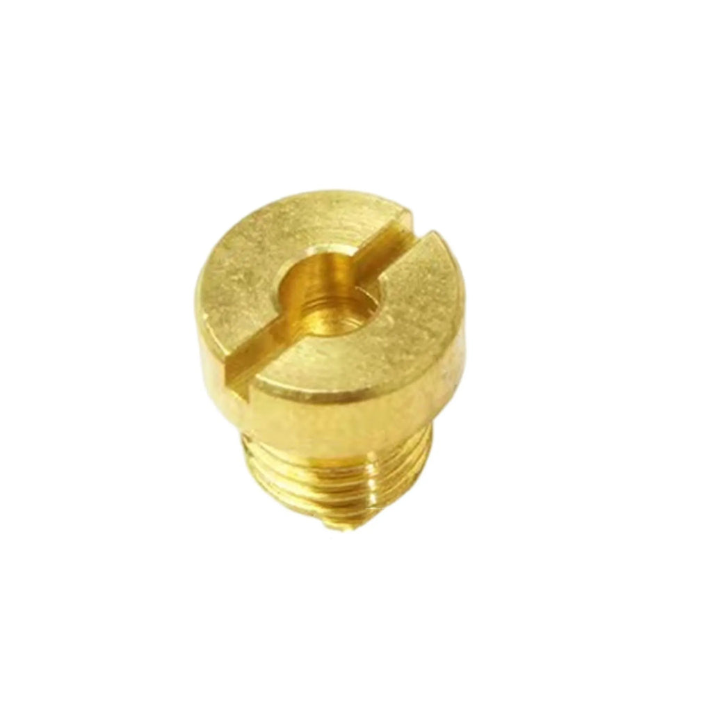 M6 thread carburettor main jet nozzle for Derotto PHBN PHVA models on a white background.